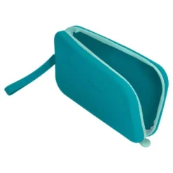 ESTUCHE PORTATODO ANTARTIK TROPICAL DIVE SILICONA SOFT RECTANGULAR 190X120X25 MM AZUL TURQUESA