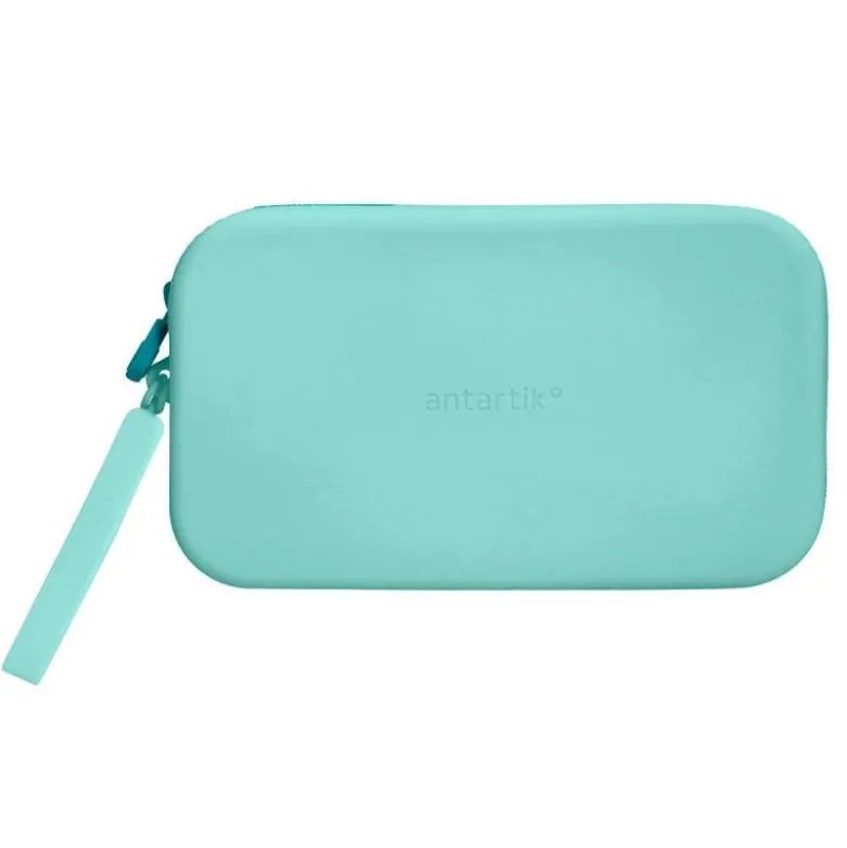 ESTUCHE PORTATODO ANTARTIK TROPICAL DIVE SILICONA SOFT RECTANGULAR 190X120X25 MM MENTA