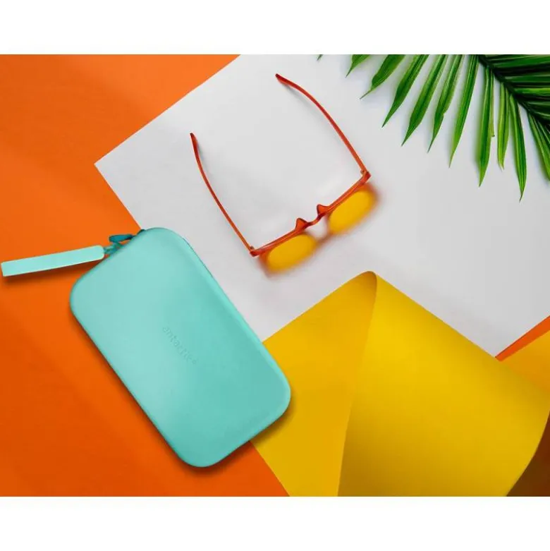 ESTUCHE PORTATODO ANTARTIK TROPICAL DIVE SILICONA SOFT RECTANGULAR 190X120X25 MM MENTA