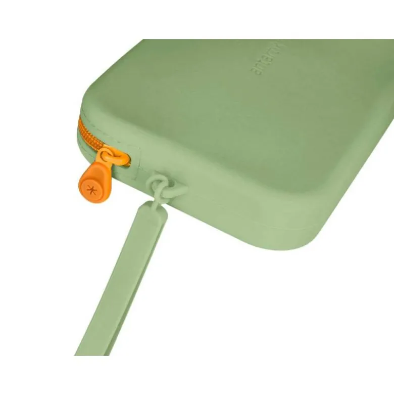 ESTUCHE PORTATODO ANTARTIK TROPICAL DIVE SILICONA SOFT RECTANGULAR 190X120X25 MM VERDE MILITAR