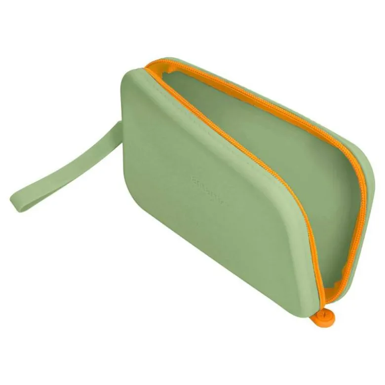 ESTUCHE PORTATODO ANTARTIK TROPICAL DIVE SILICONA SOFT RECTANGULAR 190X120X25 MM VERDE MILITAR