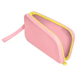 ESTUCHE PORTATODO ANTARTIK TROPICAL DIVE SILICONA SOFT RECTANGULAR 190X120X25 MM ROSA CHICLE