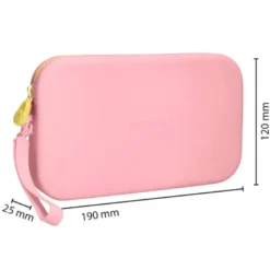 ESTUCHE PORTATODO ANTARTIK TROPICAL DIVE SILICONA SOFT RECTANGULAR 190X120X25 MM ROSA CHICLE