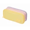ESTUCHE PORTATODO LIDERPAPEL FUNKY 3 CREMALLERAS CON APERTURAS LATERALES AMARILLO ROSA LILA 220X100X65 MM