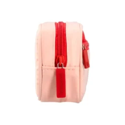 ESTUCHE PORTATODO LIDERPAPEL DUO 2 CREMALLERAS CON BOLSILLOFRONTAL ROSA 20X90X50 MM
