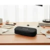 ESTUCHE PORTATODO LIDERPAPEL COLOR POP 2 CREMALLERAS CON COMPARTIMENTO EXTENSIBLE NEGRO 230 X 60 MM