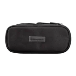 ESTUCHE PORTATODO LIDERPAPEL COLOR POP 2 CREMALLERAS CON COMPARTIMENTO EXTENSIBLE NEGRO 230 X 60 MM