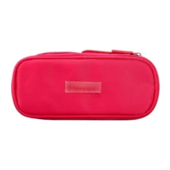 ESTUCHE PORTATODO LIDERPAPEL COLOR POP 2 CREMALLERAS CON COMPARTIMENTO EXTENSIBLE ROSA FUCSIA 230 X 60 MM