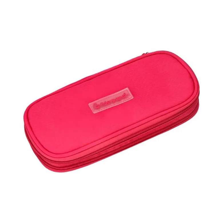 ESTUCHE PORTATODO LIDERPAPEL COLOR POP 2 CREMALLERAS CON COMPARTIMENTO EXTENSIBLE ROSA FUCSIA 230 X 60 MM