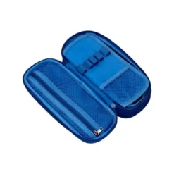 ESTUCHE PORTATODO LIDERPAPEL COLOR POP 2 CREMALLERAS CON COMPARTIMENTO EXTENSIBLE AZUL 230 X 60 MM