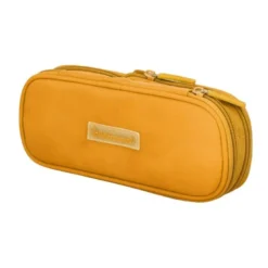 ESTUCHE PORTATODO LIDERPAPEL COLOR POP 2 CREMALLERAS CON COMPARTIMENTO EXTENSIBLE AMARILLO 230 X 60 MM