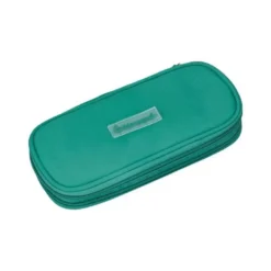 ESTUCHE PORTATODO LIDERPAPEL COLOR POP 2 CREMALLERAS CON COMPARTIMENTO EXTENSIBLE TURQUESA 230 X 60 MM