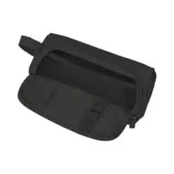 ESTUCHE PORTATODO LIDERPAPEL MINIBAG 2 CREMALLERAS CON BOLSILLO INTERIOR NEGRO 210 X 100 X 70 MM