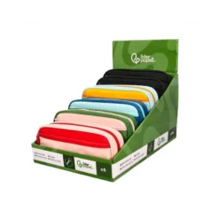ESTUCHE PORTATODO LIDERPAPEL DUO 3 CREMALLERAS CON BOLSILLO FRONTAL 220X90X50 MM