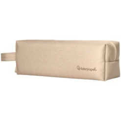 ESTUCHE PORTATODO LIDERPAPEL CLASSIC RECTANGULAR CON ASA 210X70MM CREMA