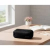 ESTUCHE PORTATODO LIDERPAPEL DUO 3 CREMALLERAS CON BOLSILLOFRONTAL NEGRO 220X90X70 MM