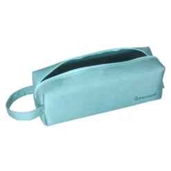 ESTUCHE PORTATODO LIDERPAPEL CLASSIC RECTANGULAR CON ASA 210X70MM AZUL CELESTE