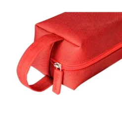 ESTUCHE PORTATODO LIDERPAPEL CLASSIC RECTANGULAR CON ASA 210X70MM ROJO