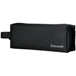 ESTUCHE PORTATODO LIDERPAPEL CLASSIC RECTANGULAR CON ASA 2 CREMALLERAS 210 X80MM NEGRO