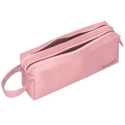 ESTUCHE PORTATODO LIDERPAPEL CLASSIC RECTANGULAR CON ASA 2 CREMALLERAS 210 X80MM ROSA