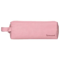ESTUCHE PORTATODO LIDERPAPEL CLASSIC RECTANGULAR CON ASA 2 CREMALLERAS 210 X80MM ROSA