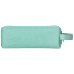 ESTUCHE PORTATODO LIDERPAPEL CLASSIC RECTANGULAR CON ASA 2 CREMALLERAS 210 X80MM VERDE MANZANA
