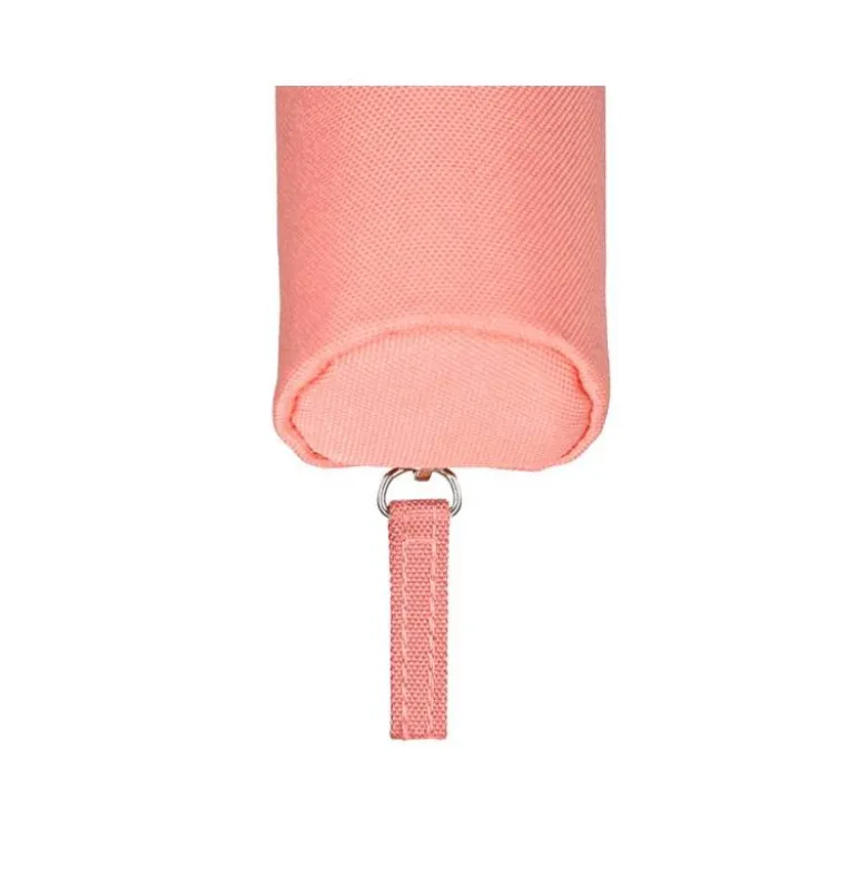 ESTUCHE PORTATODO LIDERPAPEL SLIM CILINDRICO 220X45MM ROSA MELOCOTON