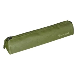 ESTUCHE PORTATODO LIDERPAPEL SLIM CILINDRICO 220X45MM VERDE MILITAR