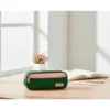 ESTUCHE PORTATODO LIDERPAPEL DUO 2 CREMALLERAS CON BOLSILLOFRONTAL VERDE MILITAR 220X90X50 MM
