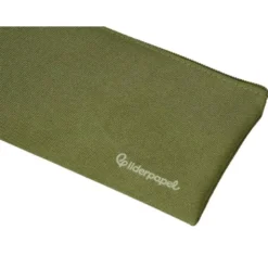 ESTUCHE PORTATODO LIDERPAPEL PLANO ANCHO UNA CREMALLERA 200X100 MM VERDE MILITAR