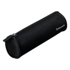 ESTUCHE PORTATODO LIDERPAPEL CLASSIC CILINDRICO ANCHO 210X70MM NEGRO