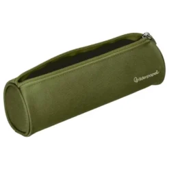 ESTUCHE PORTATODO LIDERPAPEL CLASSIC CILINDRICO ANCHO 210X70MM VERDE MILITAR