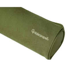 ESTUCHE PORTATODO LIDERPAPEL CLASSIC CILINDRICO ANCHO 210X70MM VERDE MILITAR