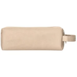 ESTUCHE PORTATODO LIDERPAPEL CLASSIC RECTANGULAR CON ASA 2 CREMALLERAS 210 X80MM CREMA