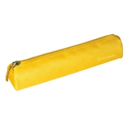ESTUCHE PORTATODO LIDERPAPEL SLIM CILINDRICO 220X45MM AMARILLO