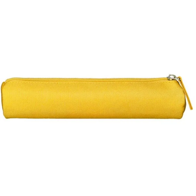 ESTUCHE PORTATODO LIDERPAPEL SLIM CILINDRICO 220X45MM AMARILLO