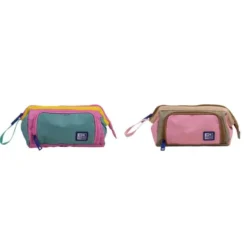 ESTUCHE PORTATODO OXFORD GRAN CAPACIDAD KANGOO COLOR BLOCK 100X130X220 MM