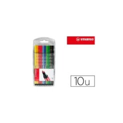 Estuche rotulador Stabilo Pen 68 acuarelable 10 unidades