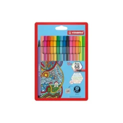Estuche Rotulador Stabilo pen 68 Neon 10+5 neón