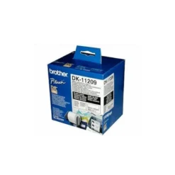 Etiqueta adhesiva brother dk11209 -tamaño 62x29 mm para impresoras de etiquetas solo 1050/n/1060n -800 etiq.-