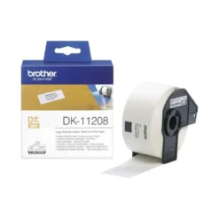 Etiqueta adhesiva brother dk11208 -tamaño 38x90 mm para impresoras de etiquetas QL-400 etiquetas