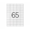 Etiqueta adhesiva Q-Connect kf00573 tamaño 38,1x21,2 mm fotocopiadora laser Ink-Jet. Caja 100 hojas A4