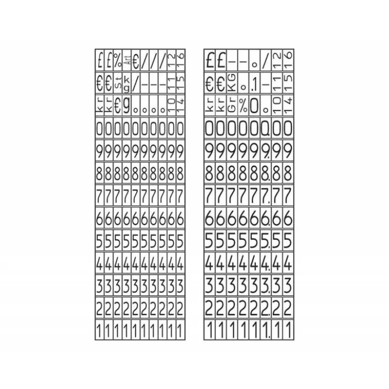 ETIQUETADORA AVERY 2 LINEAS 18 DIGITOS PARA ETIQUETA DE 26X16 MM