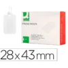 ETIQUETAS COLGANTES Q-CONNECT 28X43 MM CAJA DE 500 UNIDADES