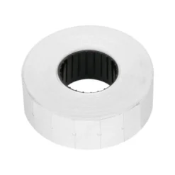 Etiquetas Q-Connect 21 x 12 mm lisa. Rollo 1000 etiquetas de color blanco.