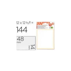 Etiquetas Adhesivas marca Liderpapel Obsequio 14 x 48 mm