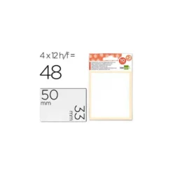 Etiquetas Adhesivas marca Liderpapel Obsequio 33 x 50 mm