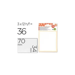 Etiquetas Adhesivas marca Liderpapel Obsequio 34 x 70 mm
