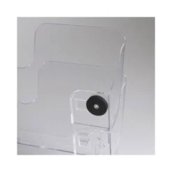 EXPOSITOR DE MURAL DURABLE FLEXIPLUS A4 HORIZONTAL DOBLE MAGNETICO TRANSPARENTE