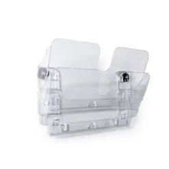 EXPOSITOR DE MURAL DURABLE FLEXIPLUS A4 HORIZONTAL DOBLE MAGNETICO TRANSPARENTE